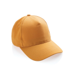 Gorras personalizadas de algodón reciclado 280 g/m2 Eco Plus color naranja
