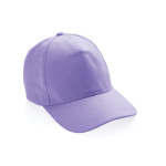 Gorras personalizadas de algodón reciclado 280 g/m2 Eco Plus color lila