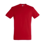 Camisetas promocionales unisex de 100% algodón 150 g/m2 SOL'S Regent color rojo quinta vista