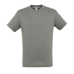 Camisetas promocionales unisex de 100% algodón 150 g/m2 SOL'S Regent color gris oscuro decima vista