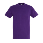 Camisetas promocionales unisex de 100% algodón 150 g/m2 SOL'S Regent color violeta segunda vista