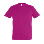 Camisetas promocionales unisex de 100% algodón 150 g/m2 SOL'S Regent color fucsia