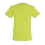 Camisetas promocionales unisex de 100% algodón 150 g/m2 SOL'S Regent color verde claro octava vista