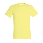 Camisetas promocionales unisex de 100% algodón 150 g/m2 SOL'S Regent color amarillo claro