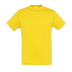 Camisetas promocionales unisex de 100% algodón 150 g/m2 SOL'S Regent color dorado