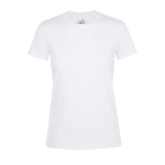 Camiseta barata de 100% algodón para mujer 150 g/m2 SOL'S Regent color blanco novena vista
