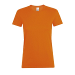 Camiseta barata de 100% algodón para mujer 150 g/m2 SOL'S Regent color naranja