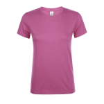 Camiseta barata de 100% algodón para mujer 150 g/m2 SOL'S Regent color rosa