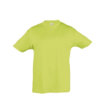 Camiseta para niños personalizable algodón 150 g/m2 SOL'S Regent Kids color verde claro octava vista