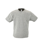 Camiseta para niños personalizable algodón 150 g/m2 SOL'S Regent Kids color gris jaspeado