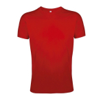 Camisetas publicitarias entalladas algodón 150 g/m2 SOL'S Regent Fit color rojo quinta vista