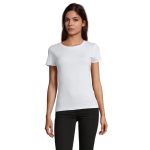 Camisetas publicitarias para mujer algodón 150 g/m2 SOL'S Regent Fit color blanco vista fotografía
