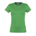 Camisetas de publicidad para mujer de 100% algodón 150 g/m2 SOL'S Miss color verde octava vista