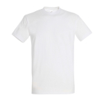 Camiseta personalizada unisex de 100% algodón 190 g/m2 SOL'S Imperial color blanco novena vista