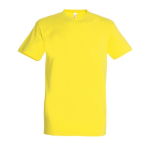 Camiseta personalizada unisex de 100% algodón 190 g/m2 SOL'S Imperial color amarillo sexta vista