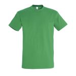 Camiseta personalizada unisex de 100% algodón 190 g/m2 SOL'S Imperial color verde octava vista