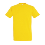 Camiseta personalizada unisex de 100% algodón 190 g/m2 SOL'S Imperial color amarillo oscuro