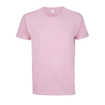 Camiseta personalizada unisex de 100% algodón 190 g/m2 SOL'S Imperial color rosa pastel
