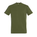 Camiseta personalizada unisex de 100% algodón 190 g/m2 SOL'S Imperial color verde oliva