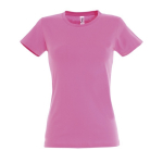 Camiseta para mujer de 100% algodón 190 g/m2 SOL'S Imperial color rosa