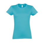 Camiseta para mujer de 100% algodón 190 g/m2 SOL'S Imperial color azul claro