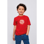 Camiseta infantil con logo 100% algodón 190 g/m2 SOL'S Imperial color verde