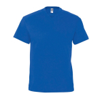 Camiseta personalizada de 100% algodón 150 g/m2 SOL'S Victory color azul real tercera vista