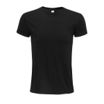 Camiseta unisex de algodón 100% orgánico 140 g/m2 SOL'S Epic color negro tercera vista