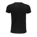 Camiseta unisex de algodón 100% orgánico 140 g/m2 SOL'S Epic color negro vista trasera