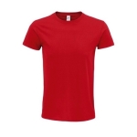 Camiseta unisex de algodón 100% orgánico 140 g/m2 SOL'S Epic color rojo quinta vista