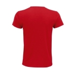 Camiseta unisex de algodón 100% orgánico 140 g/m2 SOL'S Epic color rojo vista trasera