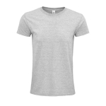 Camiseta unisex de algodón 100% orgánico 140 g/m2 SOL'S Epic color gris jaspeado