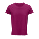 Camisetas de algodón orgánico 150 g/m2 SOL'S Crusader color fucsia