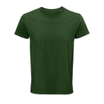 Camisetas de algodón orgánico 150 g/m2 SOL'S Crusader color verde oscuro vista bodegón