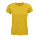 Camisetas para mujer de algodón 100% orgánico 150 g/m2 SOL'S Crusader color dorado