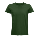 Camiseta unisex ajustada de algodón orgánico 175 g/m2 SOL'S Pioneer color verde oscuro vista bodegón