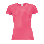 Camiseta de deporte para mujer de poliéster 140 g/m2 SOL'S Sporty cuarta vista