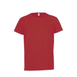 Camiseta para niño deportiva de poliéster 140 g/m2 SOL'S Sporty color rojo quinta vista