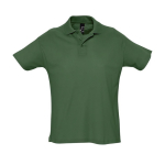 Polos personalizables algodón 100% orgánico 170 g/m2 SOL'S Planet Men color verde oscuro octava vista