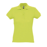 Polo para mujer de corte ajustado 100% algodón 170 g/m2 SOL'S Passion color verde claro octava vista