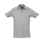 Polos personalizados de calidad algodón 210 g/m2 SOL'S Spring color gris
