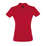 Polos serigrafiados para mujer de algodón 180 g/m2 SOL'S Perfect Women color rojo quinta vista