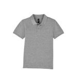 Polo formal para niños de 100% algodón 180 g/m2 SOL'S Perfect Kids color gris