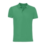 Polo personalizado de algodón 100% orgánico 170 g/m2 SOL'S Planet color verde