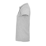 Polo serigrafiado para mujer de algodón 170 g/m2 SOL'S Planet color gris vista lateral