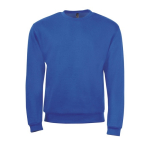 Sudadera de poliéster y algodón de tacto suave 260 g/m2 SOL'S Spider color azul real tercera vista