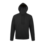 Sudadera de algodón y poliéster con capucha 280 g/m2 SOL'S Snake color negro