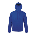 Sudadera de algodón y poliéster con capucha 280 g/m2 SOL'S Snake color azul real tercera vista