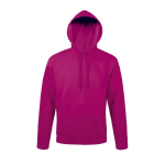 Sudadera de algodón y poliéster con capucha 280 g/m2 SOL'S Snake color fucsia