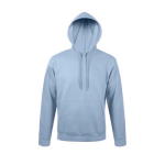 Sudadera de algodón y poliéster con capucha 280 g/m2 SOL'S Snake color azul pastel